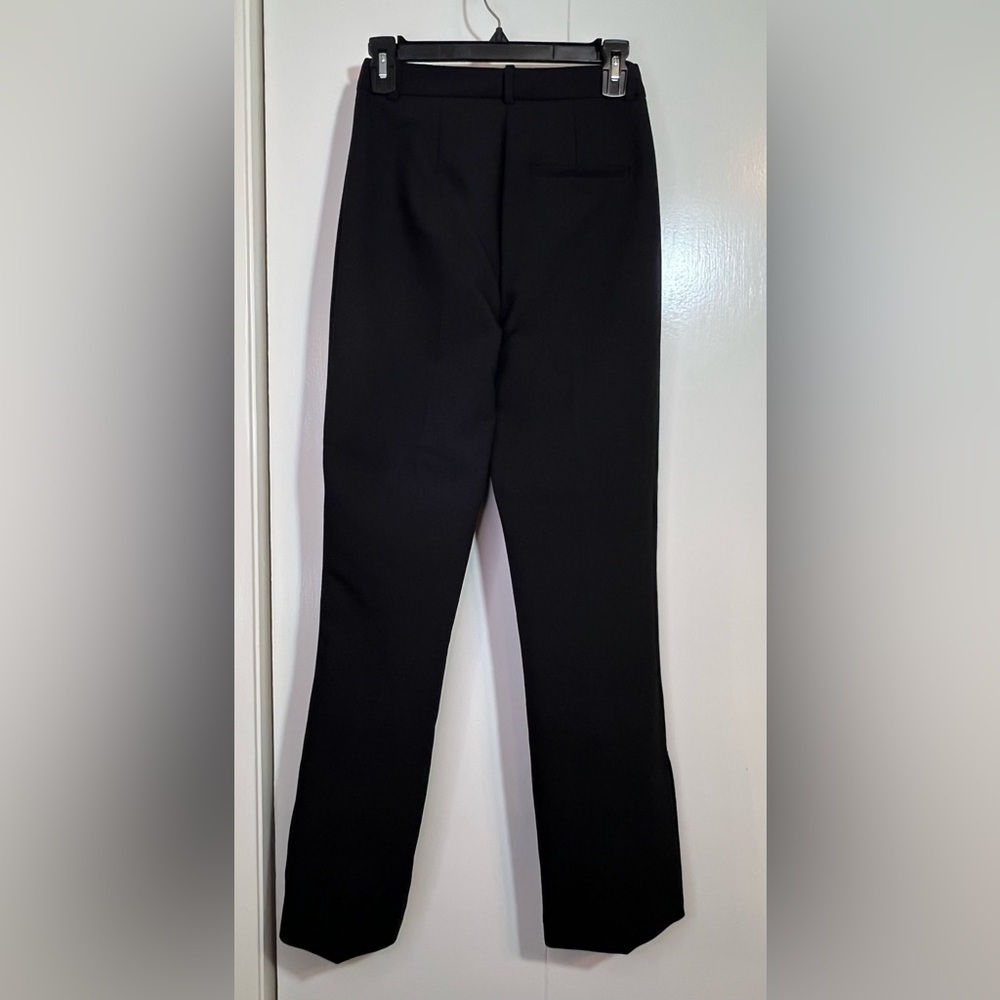 Zara Dress Pants Women’s Size XS - Black With Zipper Closure - Picture 9 of 9
